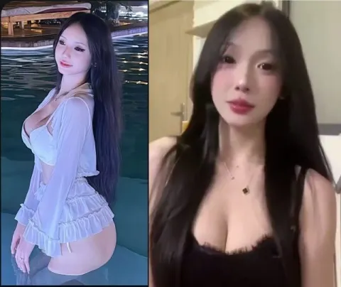 Poster of Clip sex em Tiktoker da trắng dáng xinh