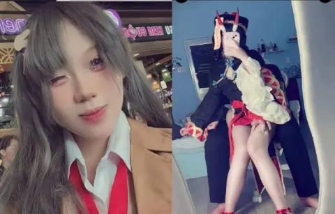 Poster of Sex em gái cosplay làm bạn trai thích mê
