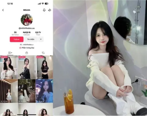 Poster of Tiktoker Mlinhhates sex hết nước chấm