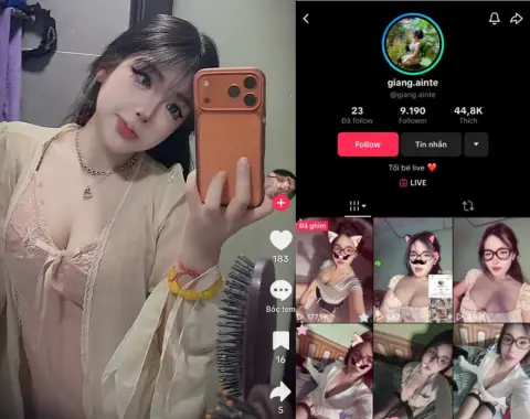 Poster of Video sex em idol TikTok mông cong