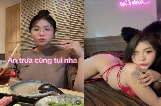 Cô nàng quyến rũ trong clip mới gạ anh dùng bữa