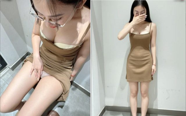 Vụng trộm cùng em vợ hay mặc quần lọt khe